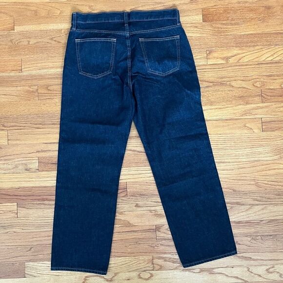 Old Navy Loose Fit Dark Denim Wash Blue Jeans | 33 x 30 - Picture 4 of 4